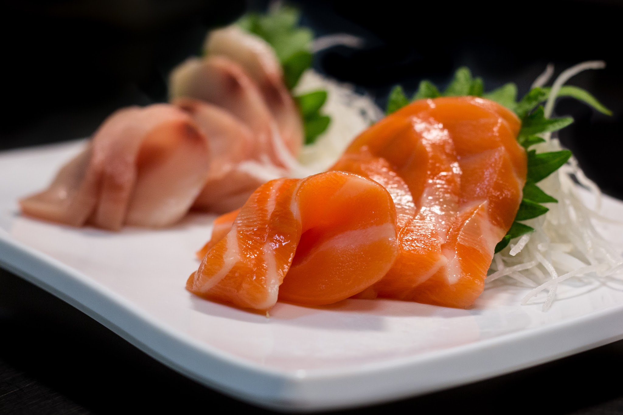 salmon sashimi - Sweetfish Sushi Playa Vista